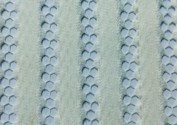 Quality 2mm 290gsm Poly Mesh Fabric Breathable Mesh Material 100% Polytester for sale
