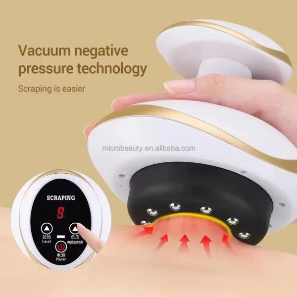 Handheld Electric Cupping Machine For Back Body Targeted Relief With 9 Level Temperature