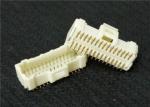 180 degree dual row wafer connector with 1.0mm pitch vertical mounting style SMT