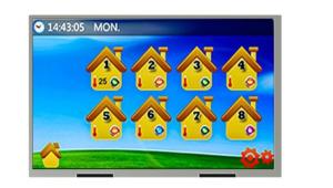 China 10.1'' LCD Panel TFT Color LCD Module 650nits High Contrast Ratio wholesale