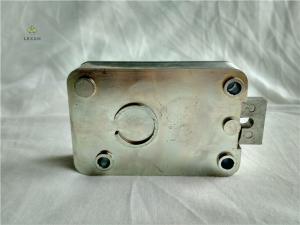 China Automatic Retract Motor Safe Electronic Lock Zinc Plated Finish 44*44*8cm Size wholesale