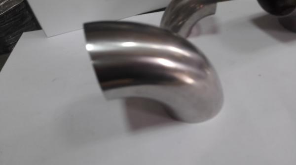 201 Stainless Steel Pipe Astm Round Tube Elbow 90 Degree BA Bright