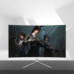 23.8 inch TFT Panel LED Smart Computer Monitor Curved Screen Display for Gaming