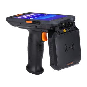 China 13.56mhz Iso15693 RFID Handheld Android Data Terminal Pda Hf Reader RFID Barcode Scanner Rfid Reader on sale