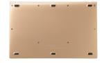 Customized Gold Color POGO PIN Keyboard , Portable PC Keyboard For Win 8 / Win