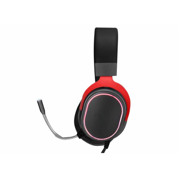 Vibration Headset , Over Ear Usb Headset Steel headband