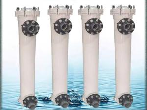 Large Flux Frp Filter Seawater Filtration Corrosion Resistant Vertical / Horizontal Frp Security Filter