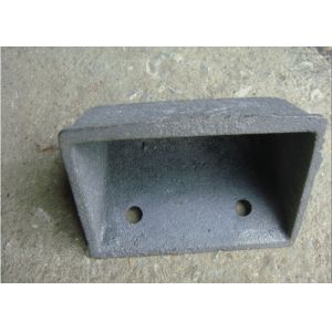 Elevator Buckets Shot Blasting Machine Parts Hook Type Cleaning Function