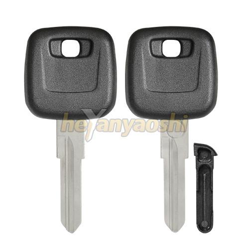Quality New Replacement Volvo Key Blank Cover Batch Producing Master Transponder Key Shell for sale