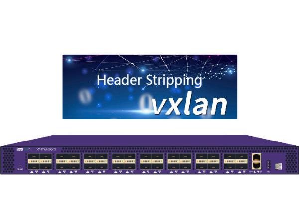 VXLAN Header Stripping Network Packet Broker With VTEP Message Transfer Via