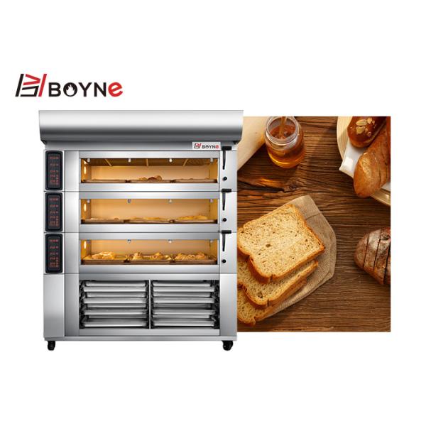 Microcomputer Control Electric Bakery Oven With 10 Trays Fermentation for bakery shop