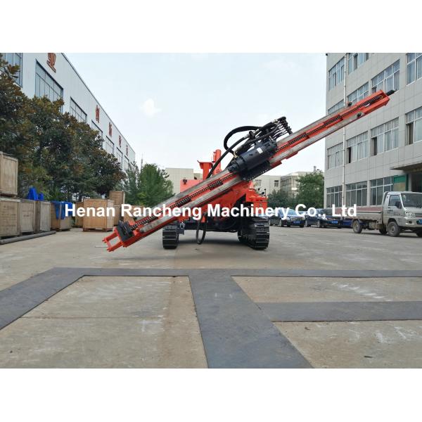 80m Drilling Depth DTH Drilling Rig 102HP Diesel Engine Blast Hole Drill Rigs