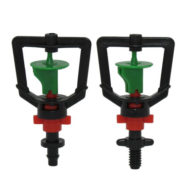Quality 360 Degrees Rotary Micro Irrigation Nozzles With Threaded Connector / Barbed Connector for sale