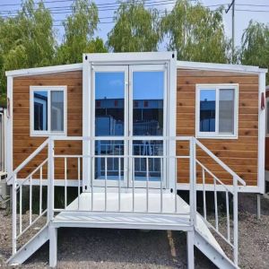 20ft Expandable Container Home 20ft Modular Prefabricated Tiny Living Expanding