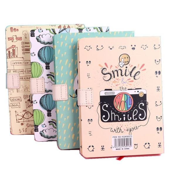 2022 Soft Custom Notebook A5 Magnetic Student Notebook Beautiful Notebook for