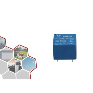 7A 12VDC 125VAC Cube Small Low Power Relay