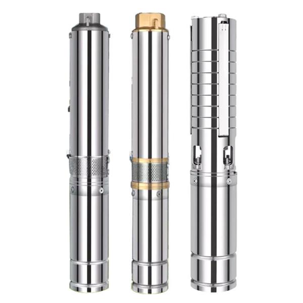 Quality 3.8'' Solar Deep Submersible Water Pump With MPPT Controller DC 24V for sale