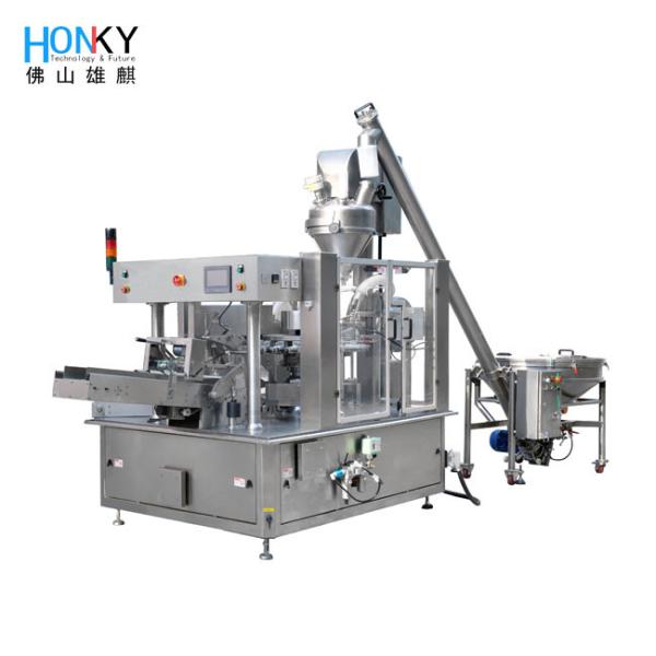 Quality Automatic Doypack Bag Stand Up Pouch Filling Machine Paste Sauce Pouch Filling Liquid Machine Doy Pouch Packing Machine for sale