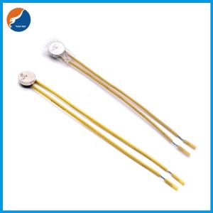 Auto Reset Button Type S01 S02 Coil Transformer Protector Bimetal Motor Thermal Protection Switch 200C 250C