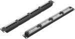 UTP Network Patch Panel 24 Port Cat6 Patch Panels for LAN Cabling Network YH4010