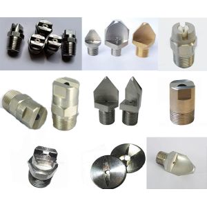 China 303ss 316ss Oscillating Shower Liquid Cleaner Fan Nozzle wholesale