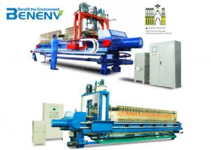 China Domestic Sewage Filter Press Machine Professional Plate Frame Filter Press on sale