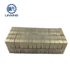 China High Frequency Brazing Sandstone Segments Long Life for Manufacturing Industry on sale