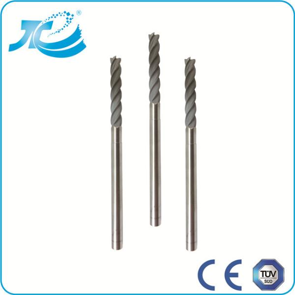 45 Helix And HRC 55 Degree Solid Carbide End Mill , High Performance End Mills