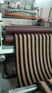 Foam Back Layer Floor Mat Making Machine Custom Pattern Designed Waterproof
