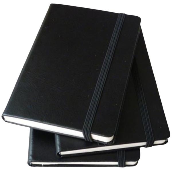 Polyester Braided Elastic Black White Color Eco Friendly Rubber Band For Notebooks