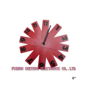 China Nice color high quality  new design round shape  wall clock models wholesale