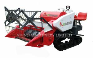 Rice and Wheat Mini Combine Harvester with 1.2m Cutting Width,