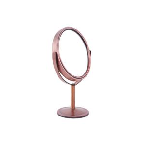 China 360 Degree Rotating Table Vanity Makeup Mirror Stand with Double Sided 1X/2X Magnification wholesale