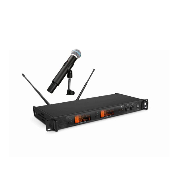 Quality NoiseLock Dual Squelch Circuit Wireless Handheld Microphone System Array Antenna for sale
