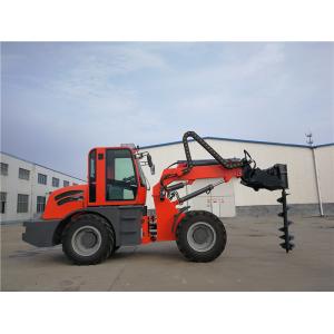 2.5ton earth machienry 4WD telescopic handler with earth auger