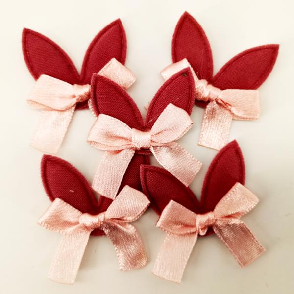 large stock pink Headband butterfly knot grosgrain satin ribbon bowknot hair accessories for kid girls
