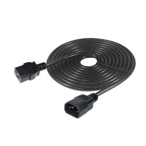 IEC C19 to C14 Power Cable 18-14AWG PVC Jacket