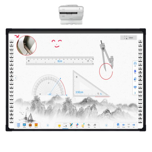 Quality Electronic DTV Optical Interactive Whiteboard 2 Touch Points for sale