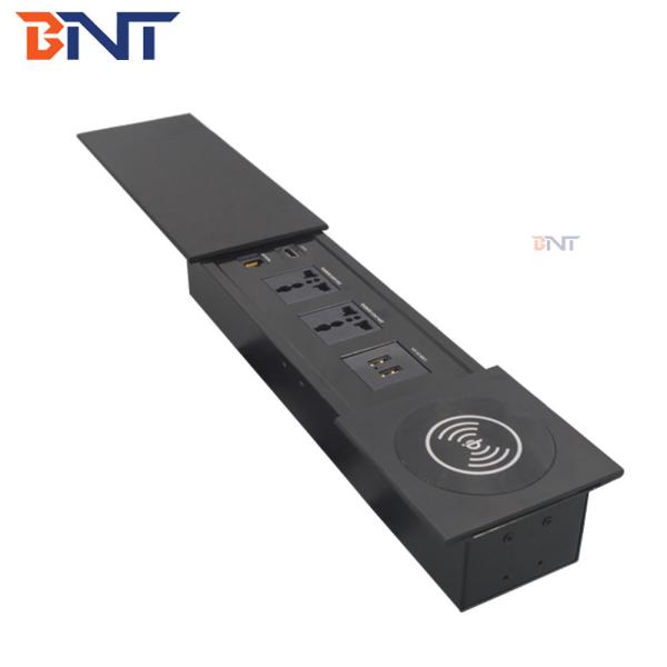 Quality BNT Electric Power Wireless Charger Sliding Table Power Socket With Network Charger for sale