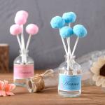 Wedding Custom Color Home Reed Diffuser Essential Oil Reed Diffuser Cotton Ball