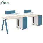 2 Shelves Open Space Workstation of Office for Collaborative Spaces