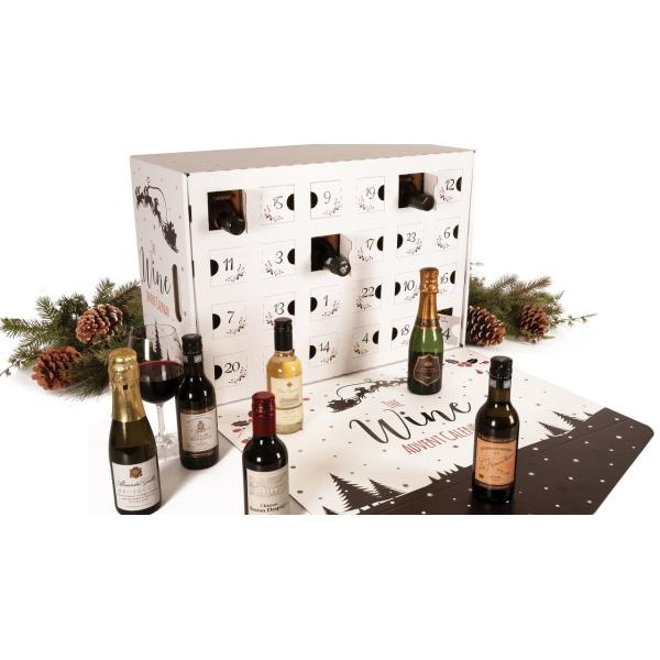 OEM Recyclable Christmas Countdown Gift Box , Leakproof Empty Advent Calendar Boxes