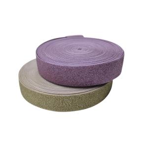 Shiny Lurex Elastic Soft 1.5 Inch Custom Woven Metallic Waistband for Dresses