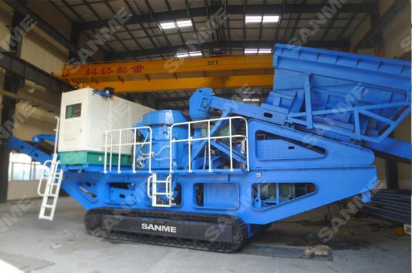 Quality High Automation Mobile Crushing Plants Easy Maintenance Simple Structure for sale