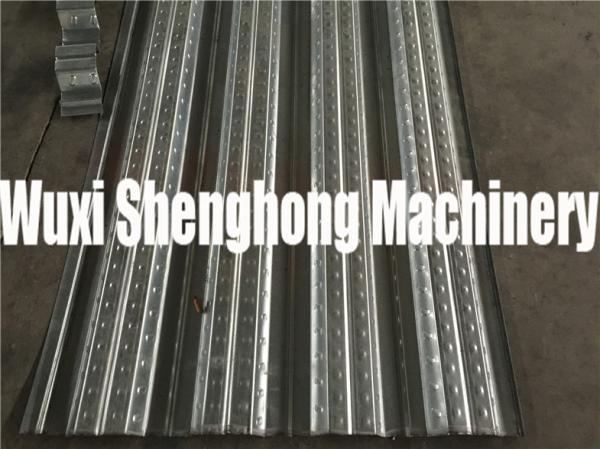 Quality Customized Metal Deck Roll Forming Machine With Mechanical Decoiler for sale