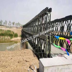 China Pony Railway Steel Truss Girder Bridge Cantilever  America Standard AWS D1.1D1.5 wholesale