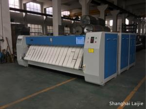 China Fully Automatic Laundry Press Ironing Machine , 2 Rollers Flat Ironer Machine wholesale