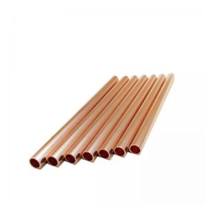 China 2mm-914mm ASTM B111 Pure Copper Pipe With Good Electrical Conductivity wholesale