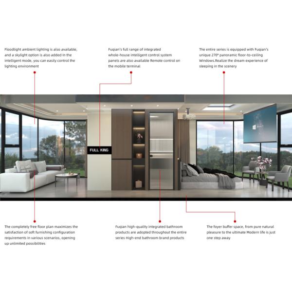 Customized Mobile Capsule House Tourist Attraction House Prefabricated 11Tons