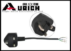 BSI Approval 3 Pin 220v UK Universal Computer Power Cord With 13A Fuse Plug